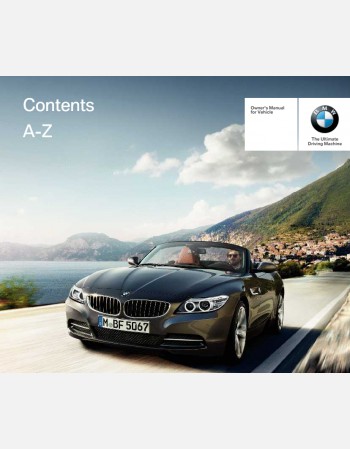 bmw z4 2016 owners manual